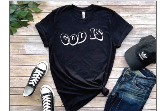God is Typography: Premium T-Shirt Designs & Graphics