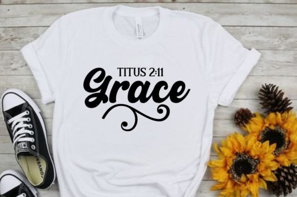 Grace Beautiful Graphic Design for T-Shirt Designs