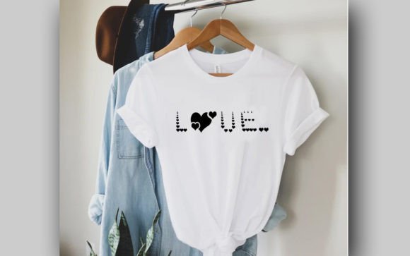 Love Valentin SVG: Modern Graphics for T-Shirt Designs