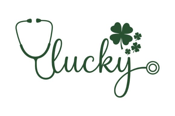 Nurse Lucky St. Patrick Graphics for T-Shirt Designs