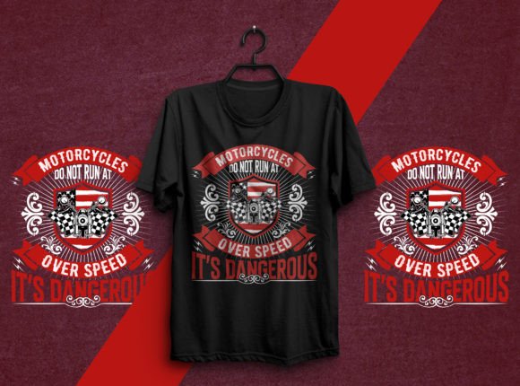 Reviewing the Motorcycle T-Shirt Graphic for Embroidery