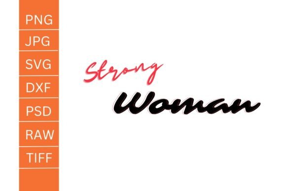 Strong Afro Woman Graphic for T-Shirt Designs